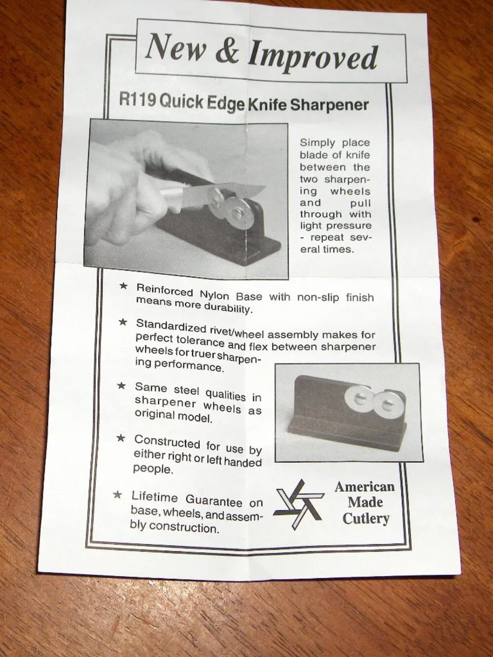 Quick Edge Knife Sharpeners, Lot of 2, New